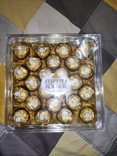 【Limited Sales】Farrero Rocher 24 Pieces Boxed Chocolates photo review