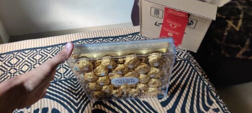 【Limited Sales】Farrero Rocher 24 Pieces Boxed Chocolates photo review